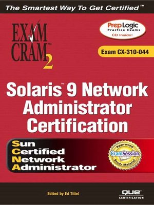 cover image of Solaris 9 Network Administrator Exam Cram 2 (Exam CX-310-044)